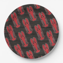 Anlässlich Hummerkuchen/Boil rustikaler Hinterhof