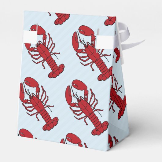 Anlässlich Lobster Boil danke Gast Geschenkschachtel (Rückseite)