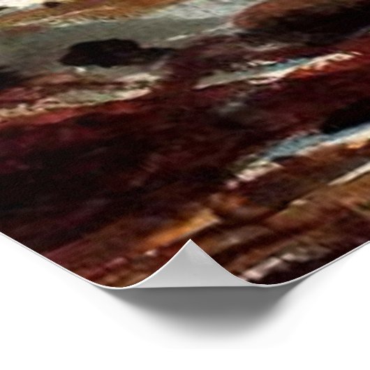 Anlaufzeit Poster (Ecke)