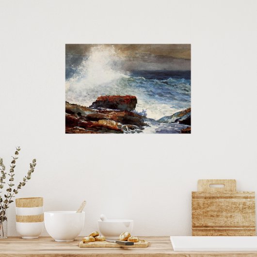 Anlaufzeit Poster (Küche)