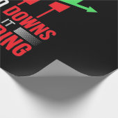 Anleger, den ich "IT Day Trading" nenne Geschenkpapier (Ecke)