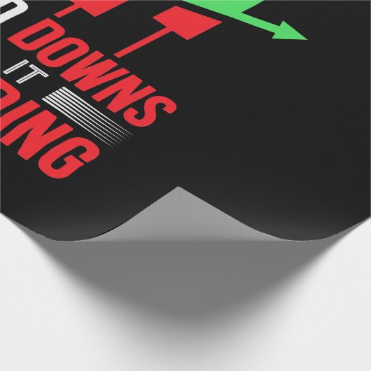 Anleger, den ich "IT Day Trading" nenne Geschenkpapier (Ecke)