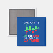 Anleger, den ich "IT Day Trading" nenne Magnet (Vorderseite/Rückseite)
