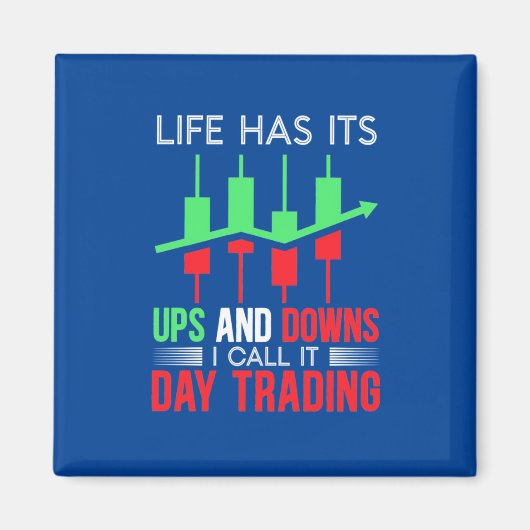 Anleger, den ich "IT Day Trading" nenne Magnet (Vorne)