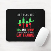 Anleger, den ich "IT Day Trading" nenne Mousepad (Mit Mouse)