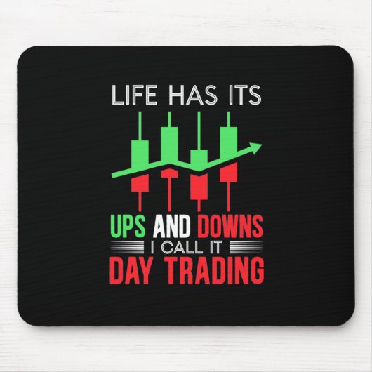 Anleger, den ich "IT Day Trading" nenne Mousepad (Vorne)