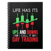 Anleger, den ich "IT Day Trading" nenne Notizblock (Vorderseite)