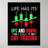 Anleger, den ich "IT Day Trading" nenne Poster (Vorne)