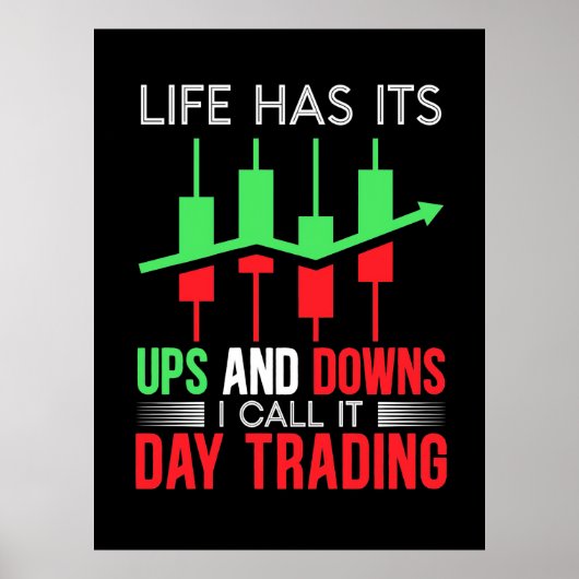 Anleger, den ich "IT Day Trading" nenne Poster (Vorne)
