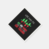 Anleger, den ich "IT Day Trading" nenne Serviette (Ecke)