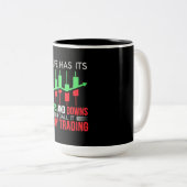 Anleger, den ich "IT Day Trading" nenne Zweifarbige Tasse (VorderseiteRechts)