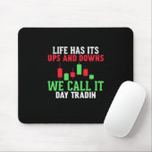 Anleger, den wir "IT Day Trading" nennen Mousepad (Mit Mouse)