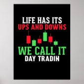 Anleger, den wir "IT Day Trading" nennen Poster (Vorne)