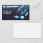 Anleger | Finanzen | Diagramm der Bestände Visitenkarte (Vorne/Hinten)