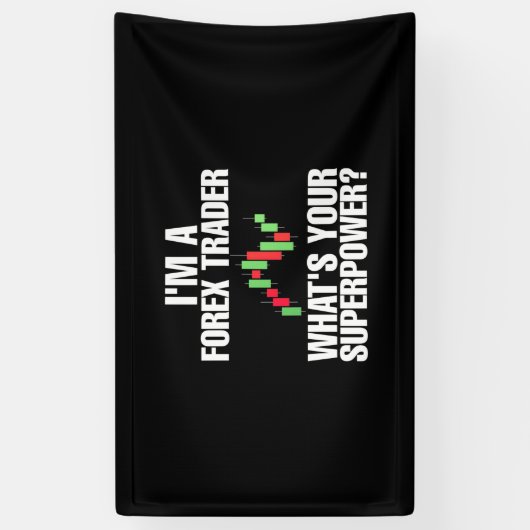 Anleger ich bin Devisenhändler Banner (Vertikal)