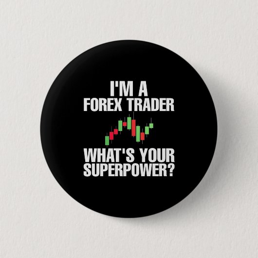 Anleger ich bin Devisenhändler Button (Vorderseite)