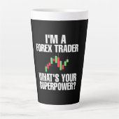 Anleger ich bin Devisenhändler Milchtasse (Vorderseite)