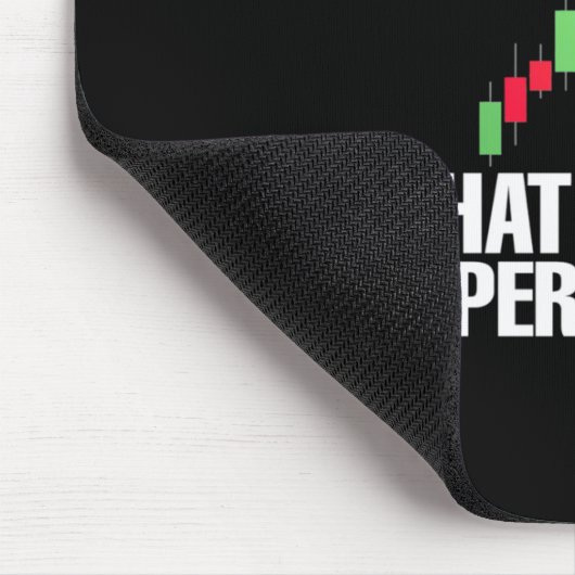 Anleger ich bin Devisenhändler Mousepad (Ecke)