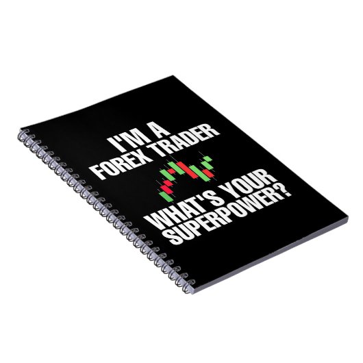 Anleger ich bin Devisenhändler Notizblock (Rechte Seite)