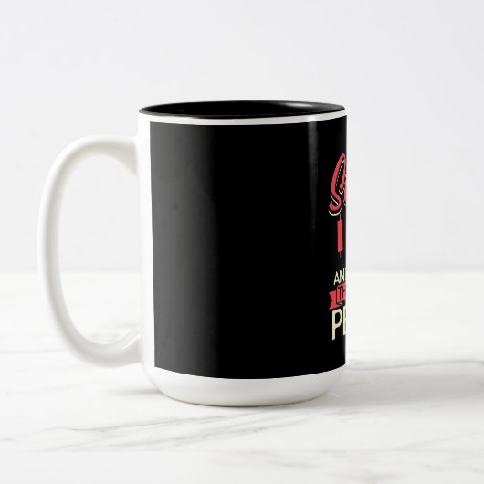 Anleger Ich mag Aktien Zweifarbige Tasse (Links)