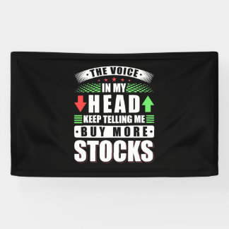 Anleger in meinem Kopf kaufen mehr Aktien Banner