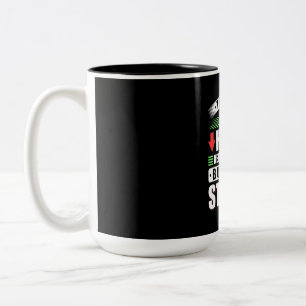 Anleger in meinem Kopf kaufen mehr Aktien Zweifarbige Tasse