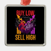 Anleger kaufen Niedrigverkaufsobergrenze Ornament Aus Metall (Vorne)