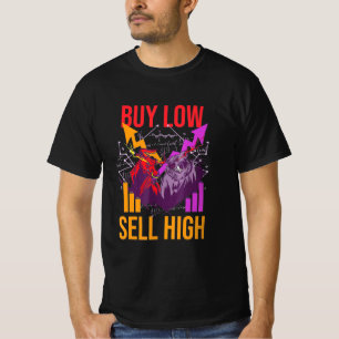 Anleger kaufen Niedrigverkaufsobergrenze T-Shirt