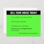 Anleger-Postkarte Postkarte (Vorne/Hinten)