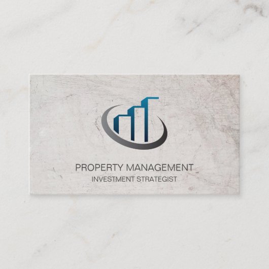 Anleger | Real Anwesen Agent Business Card Visitenkarte (Vorderseite)