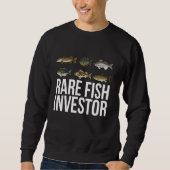 Anleger seltener Fische Sweatshirt (Vorderseite)