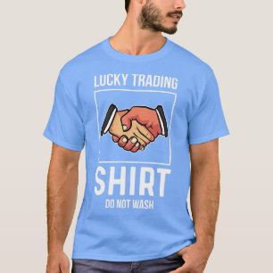 Anleger von Shirt-Börsenhändlern mit Glück T-Shirt