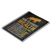 Anleger: Wie man Wohlstand erreicht Notizblock (Linke Seite)