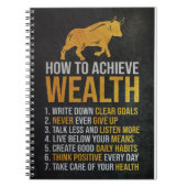 Anleger: Wie man Wohlstand erreicht Notizblock (Vorderseite)