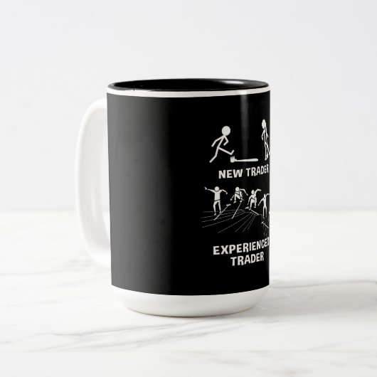 Anleger Zweifarbige Tasse (Vorderseite Links)