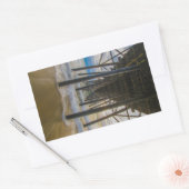 Anlegesteg Rechteckiger Aufkleber (Umschlag)