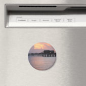 Anlegestelle in Neapel Florida Magnet (In Situ (Geschirrspüler))