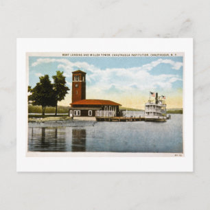 Anlegestelle und Miller-Turm Postkarte