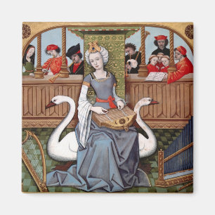 Anlegorie der Musik Magnet