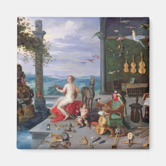 Anlegorie der Musik Magnet (Vorne)