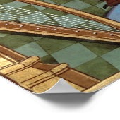 Anlegorie der Musik Poster (Ecke)