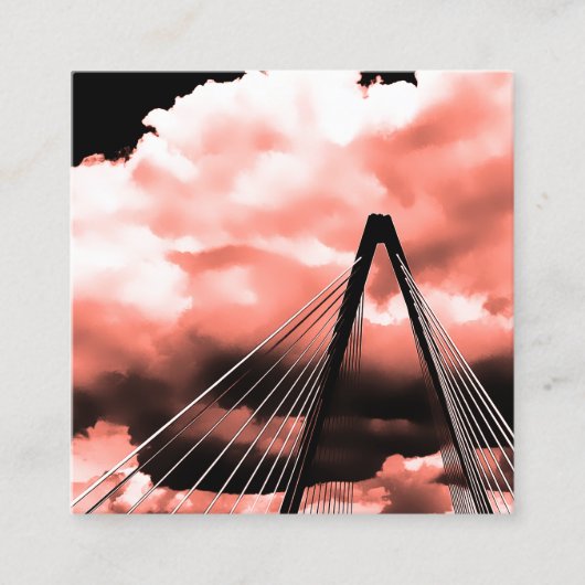 Anleihbrücke Quadratische Visitenkarte (Vorderseite)