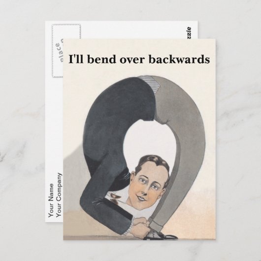 Anleihen über die Postkarte für Real Anwesen Agent (Vorne/Hinten)