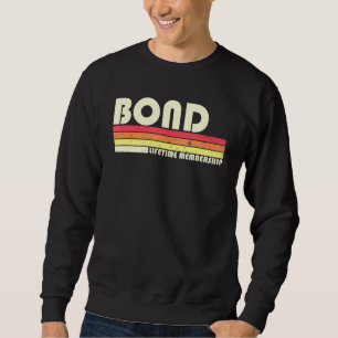 Anleiheumname Retro Vintager 80er 90er Geburtstags Sweatshirt