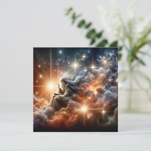 Anleitung durch den Kosmos Karte (Stehend Vorderseite)