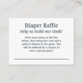 Anleitung für das Rosa Polka-Dot-Windeln und Ticke Begleitkarte (Vorderseite)