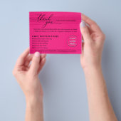 Anleitung für den einfachen rosa Store Tipps für k Flyer (Gruppe)