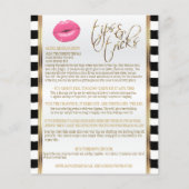 Anleitung für den Hibisken und die Streifen Flyer (Hinten)