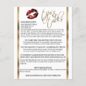 Anleitung für den Roten Glitzer Cinnamon 2 Flyer (Hinten)