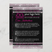 Anleitung für die Juwelierberatung Vermeiden Sie 5 Dankeskarte (Vorne/Hinten)